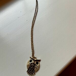 Brass Owl necklace